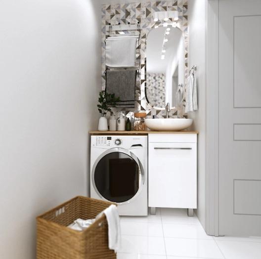 Столешница 110*50 см лдсп цвет дуб с кронштейном правая